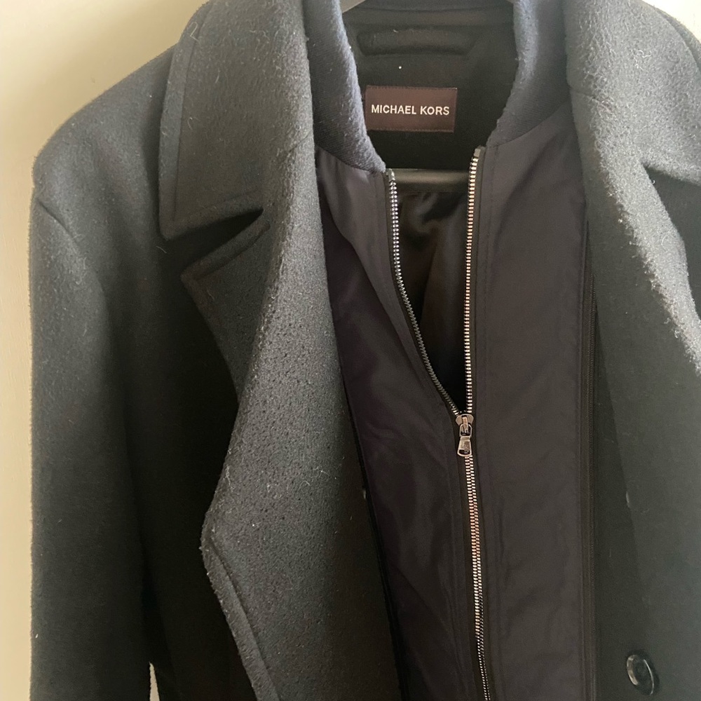 Men’s Michael Kors Pea Coat - XL